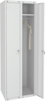 Шкаф металлический для одежды МеталСити ШР-22(800) в ШефСтор (chefstore.ru)